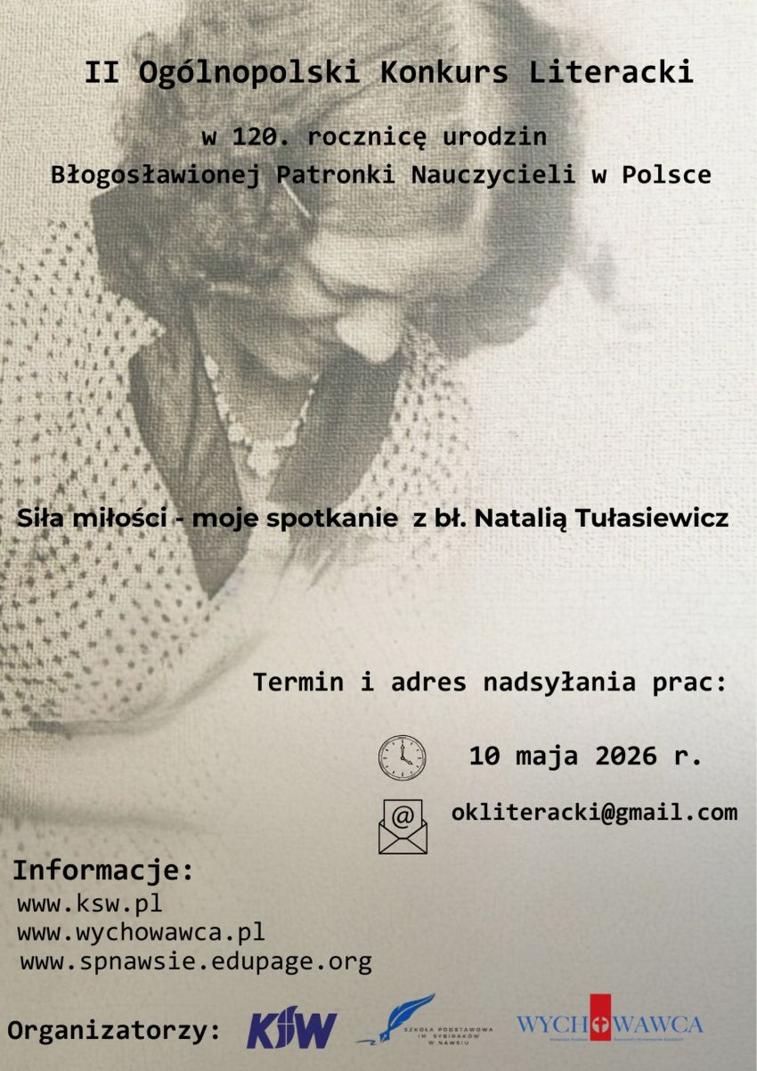 Read more about the article Ogólnopolski konkurs literacki dla nauczycieli